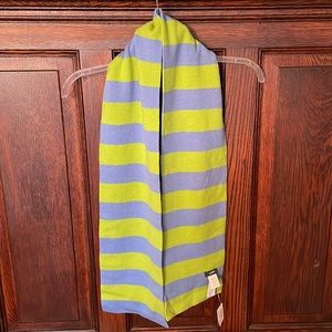 J Crew wool and cashmere striped scarf new with tags